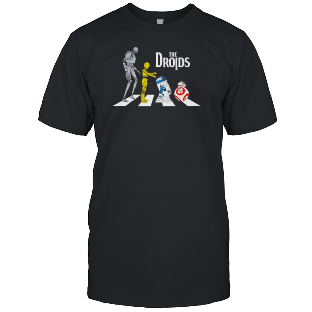 The Droids abbey road shirt