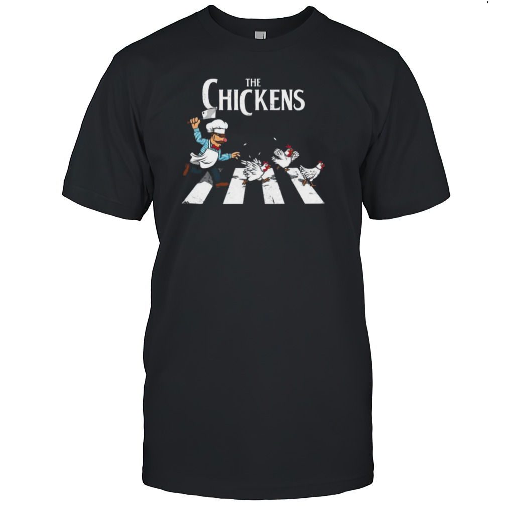 The Swedish Chef Chasing Chickens Across Abbey Road Shirt