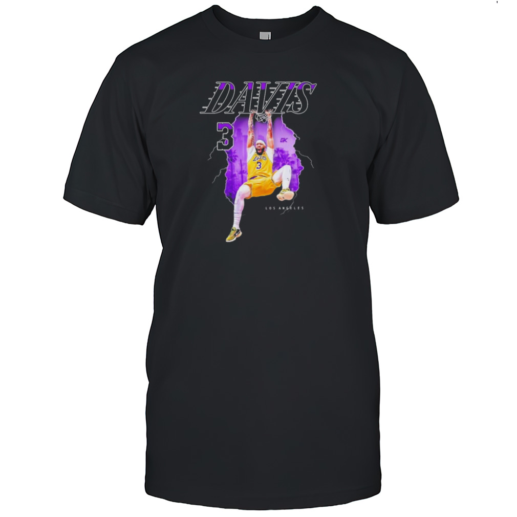 Los Angeles Lakers Anthony Davis Images Golden Knight T-shirts