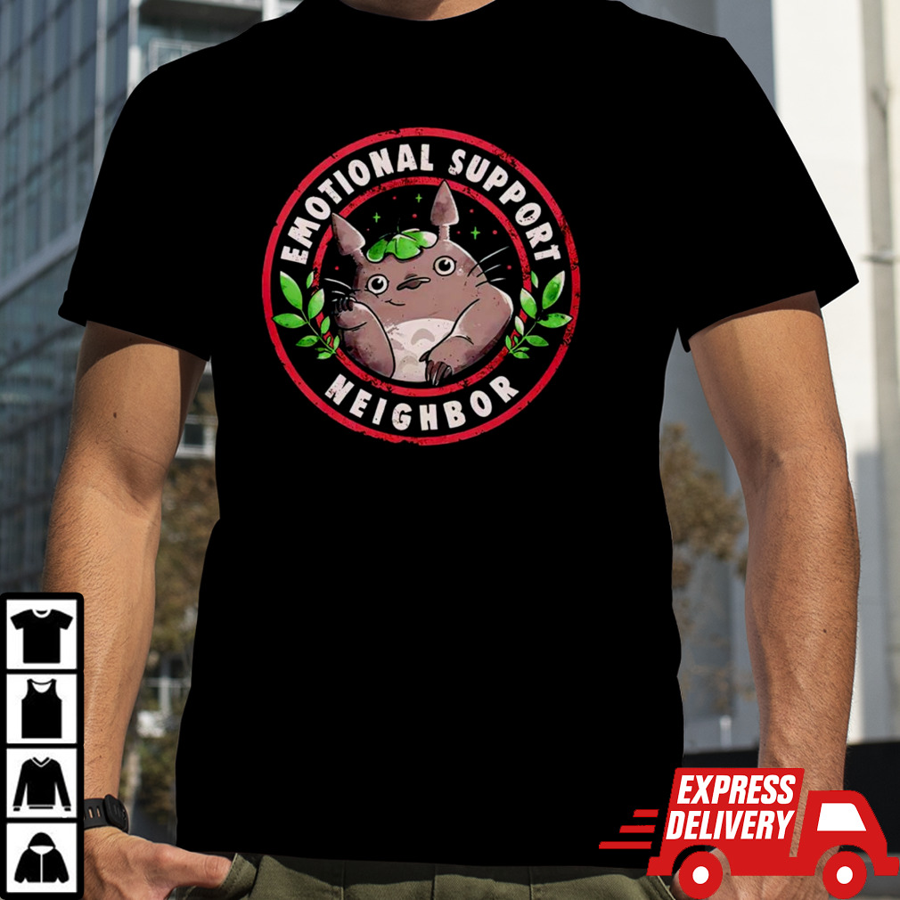 Totoro emotional support neighbor shirt