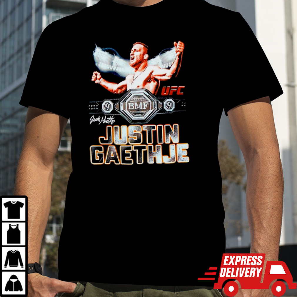 UFC BMF Justin Gaethje signature shirt