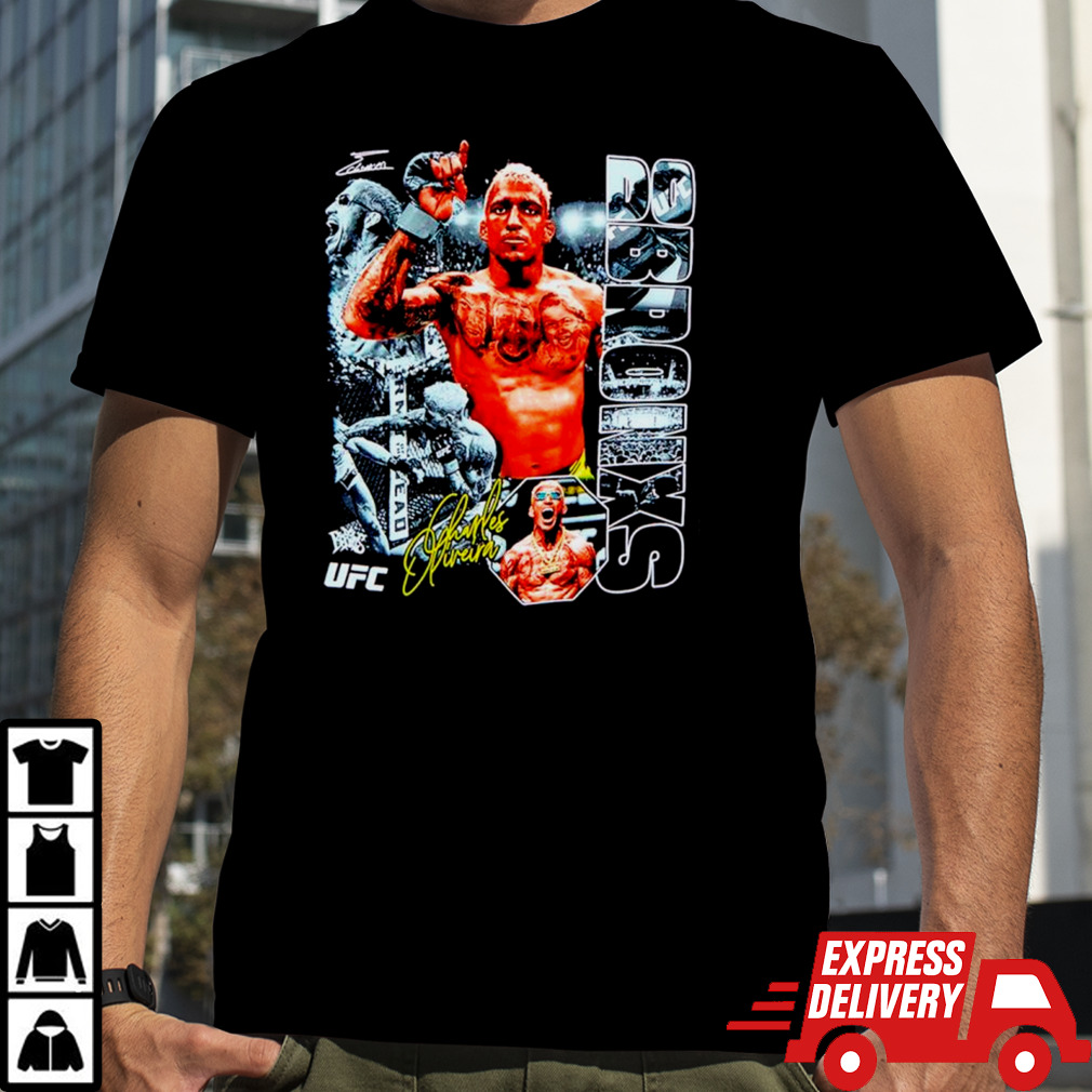 UFC Charles Bronx signature shirt