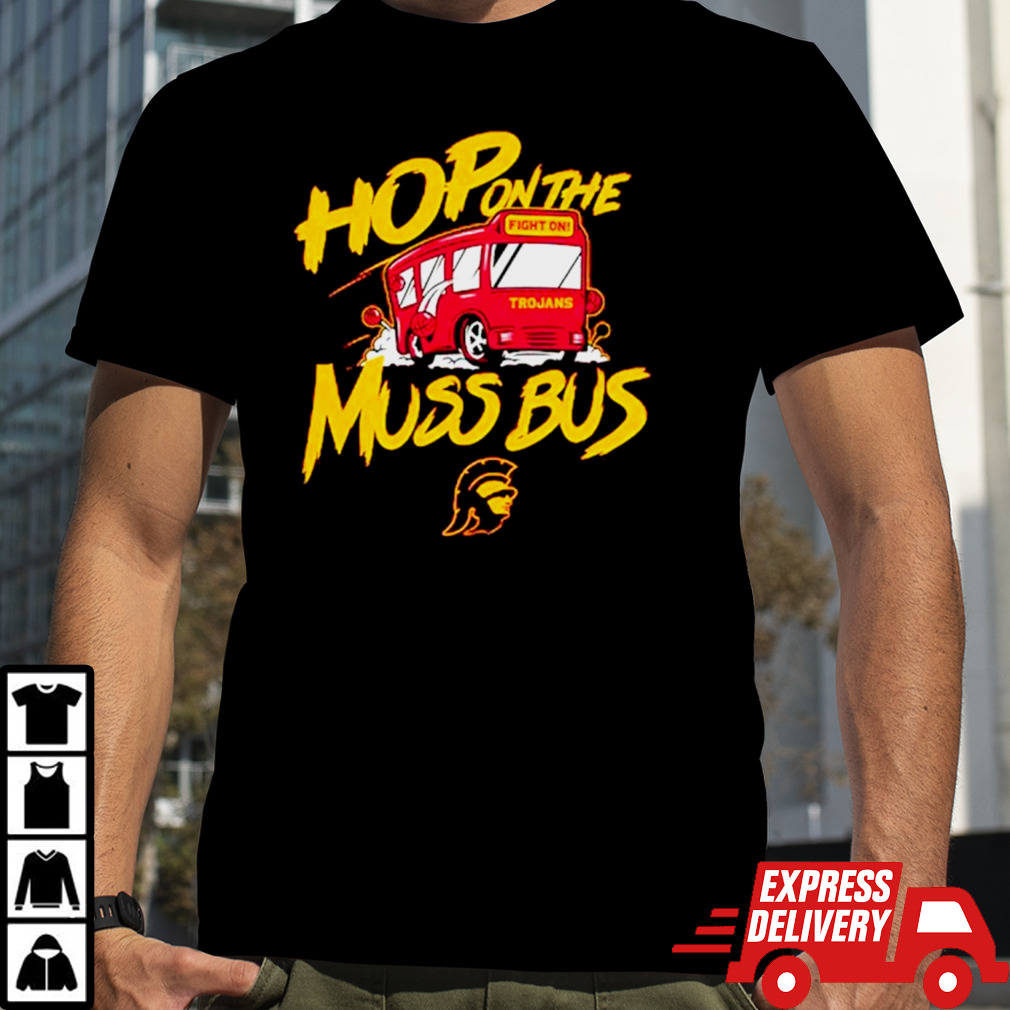 USC Trojans Basketball Hop on the Muss Bus shirt