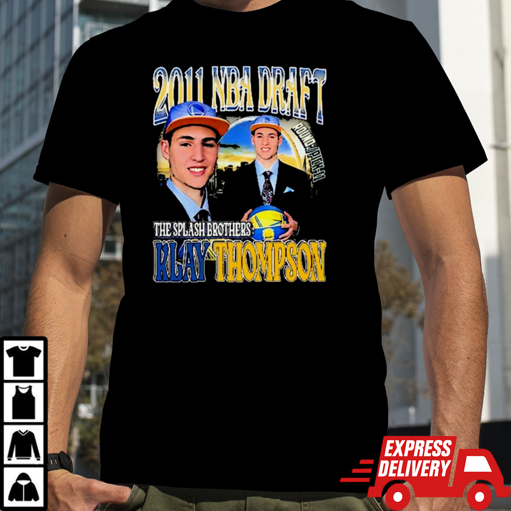 Vintage 2011 Draft The Splash Brothers Klay Thompson Shirt