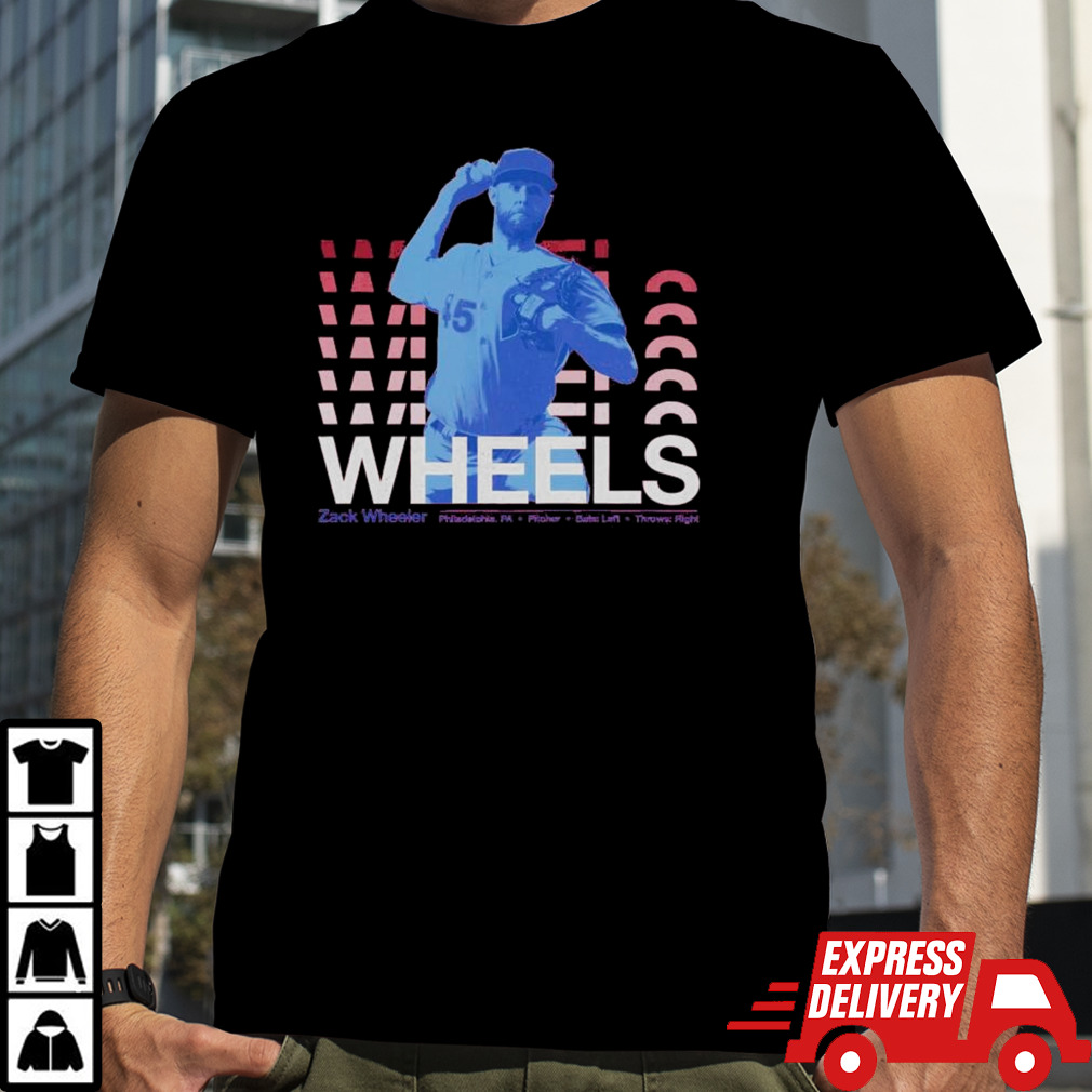 Wheels Zack Wheeler Philadelphia Phillies shirt