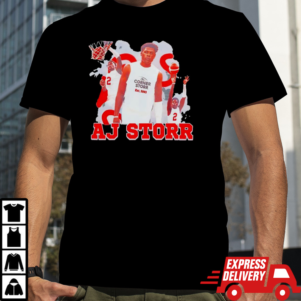 AJ Storr Wisconsin basketball player shirt