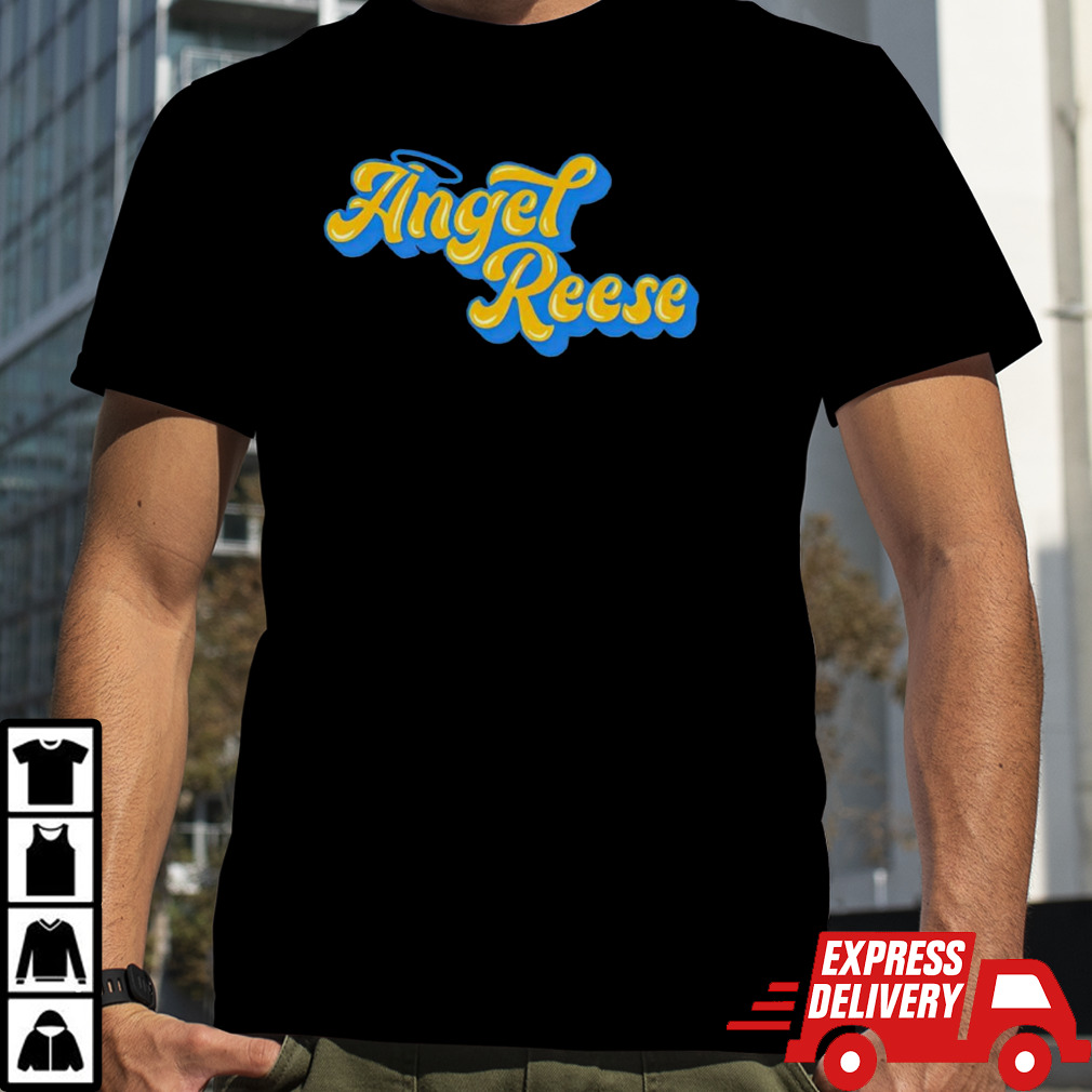 Angel Reese Lockup Logo shirt