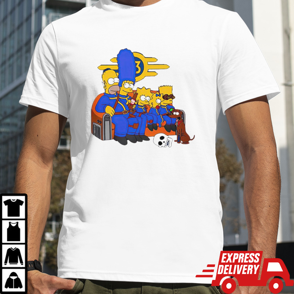 The Simpsons and Fallout Nuclear Family shirt