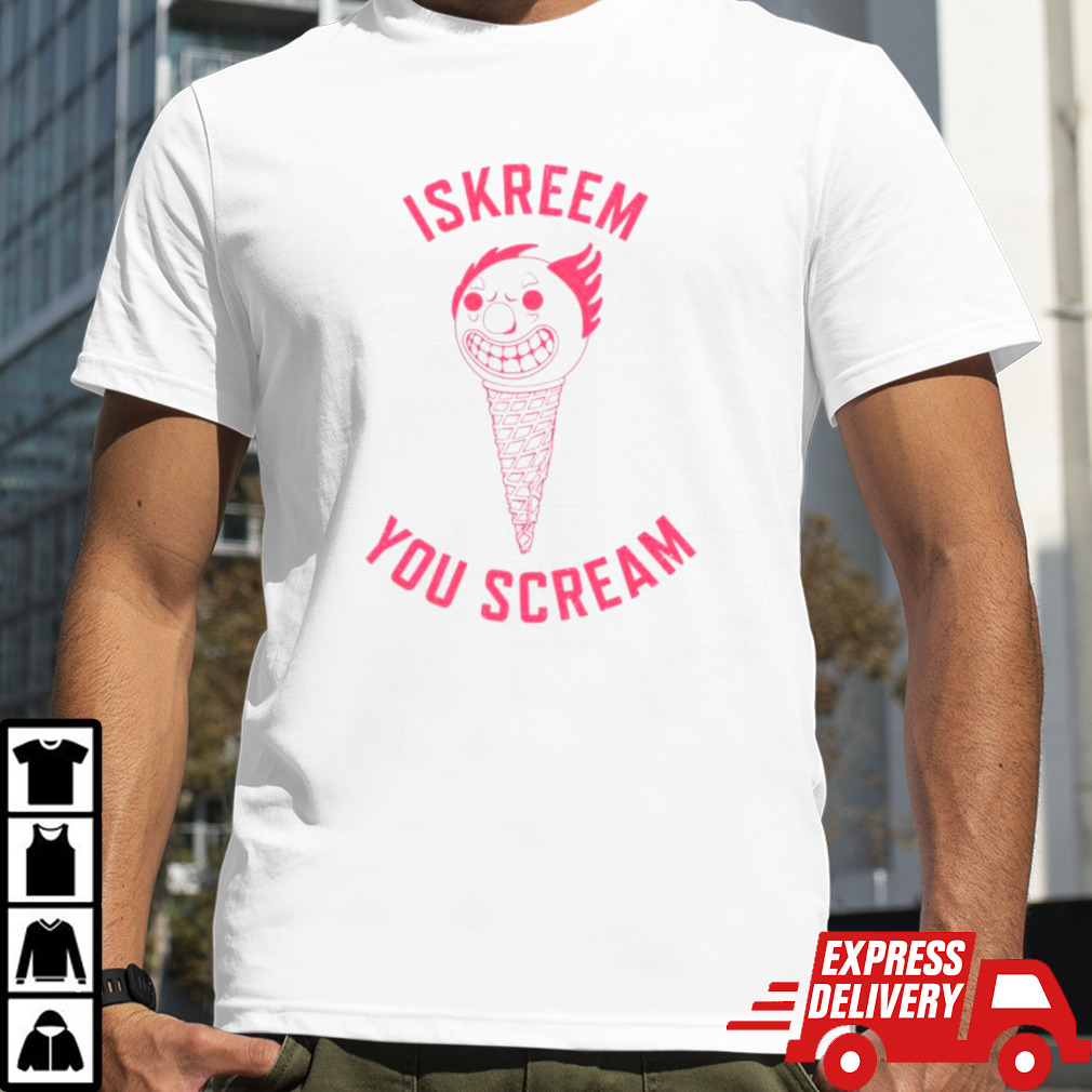 Twisted metal iskreem you scream shirt