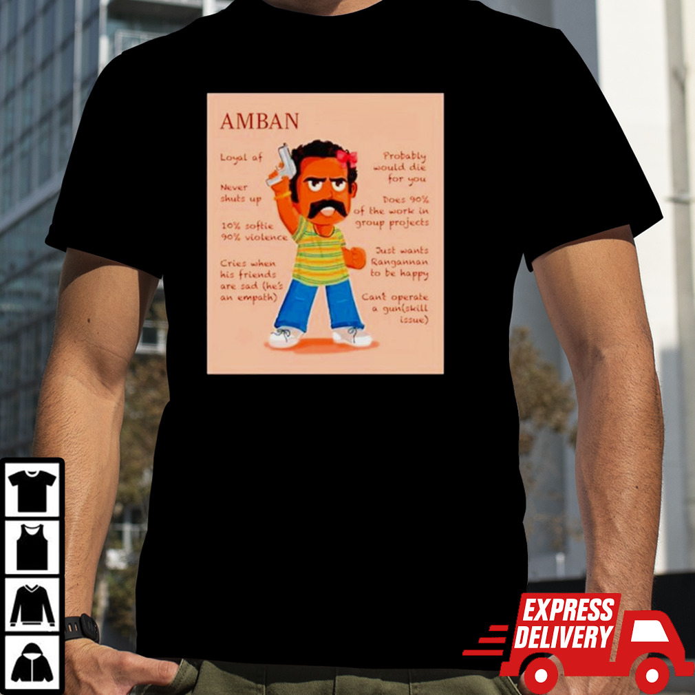 Amban aavesham character shirt