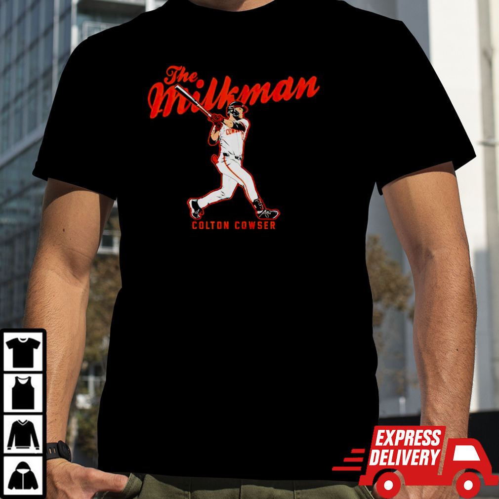 Baltimore Orioles Colton Cowser The Milkman shirt