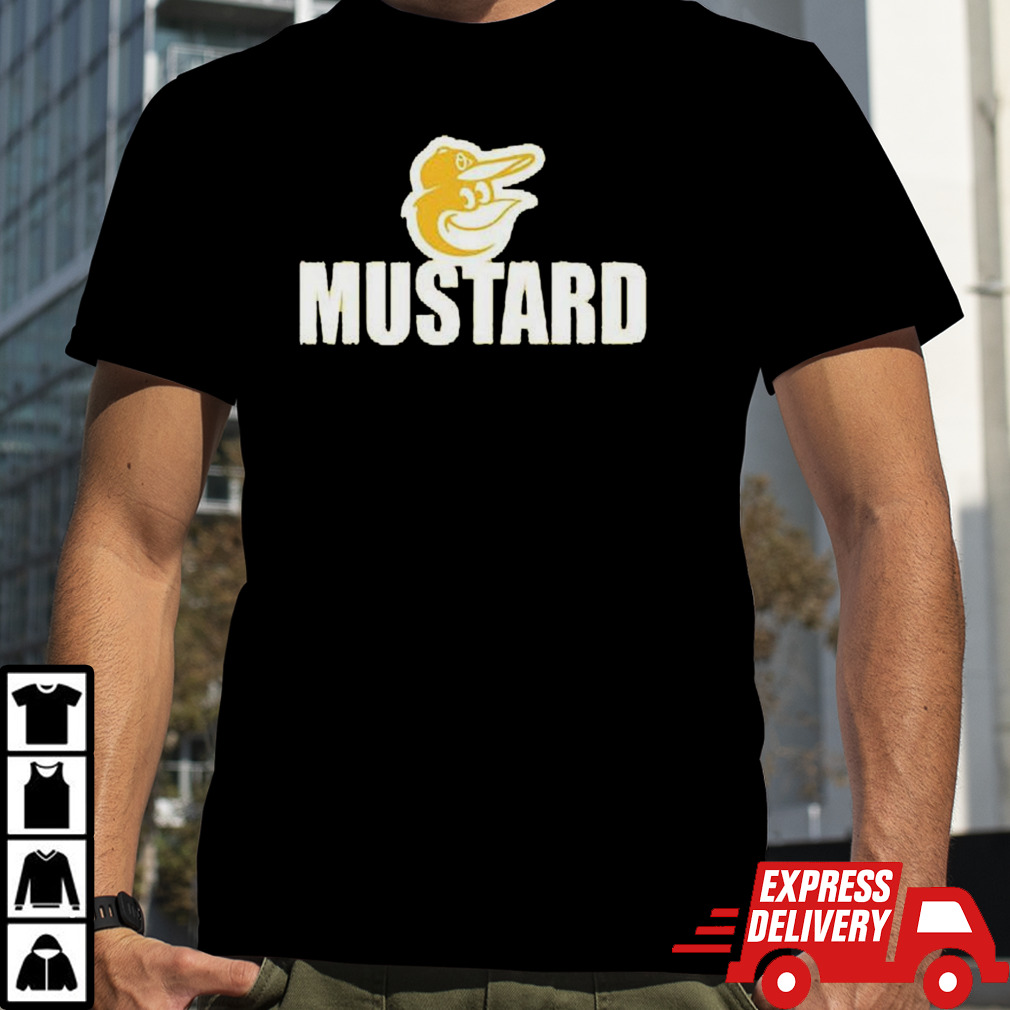 Baltimore Orioles Mustard Hot Dog Race Shirt