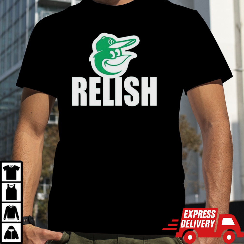 Baltimore Orioles Relish Hot Dog Race Shirt