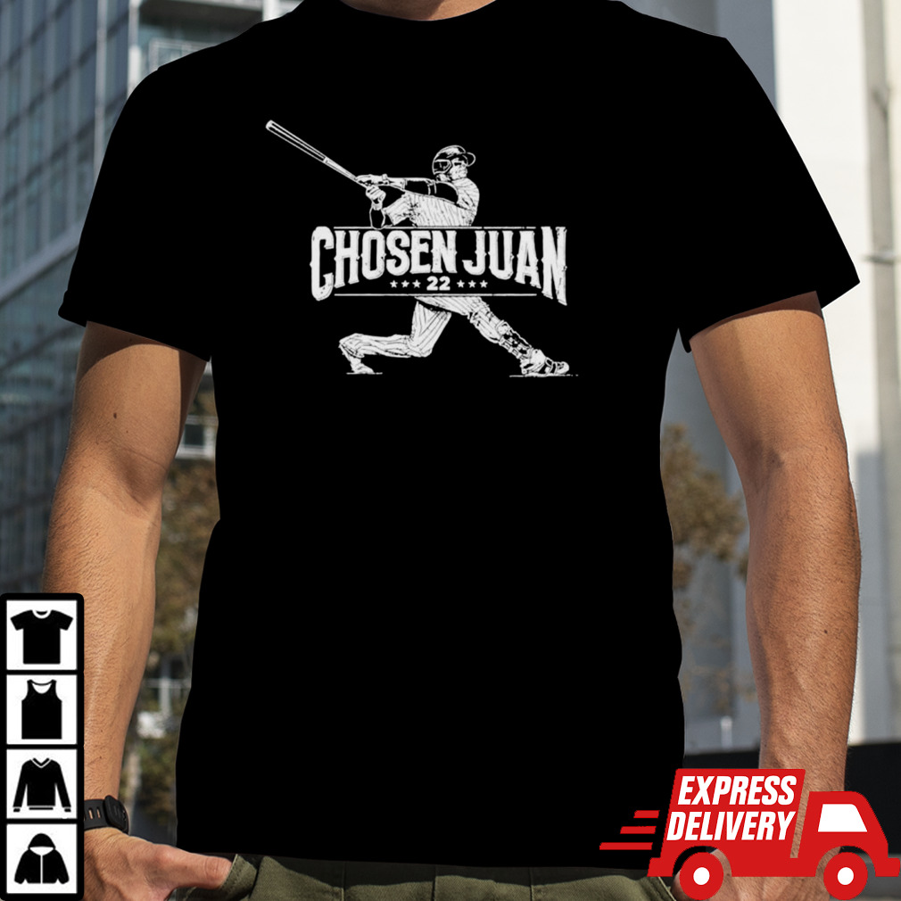 Chosen Juan New York Yankees baseball player shirt