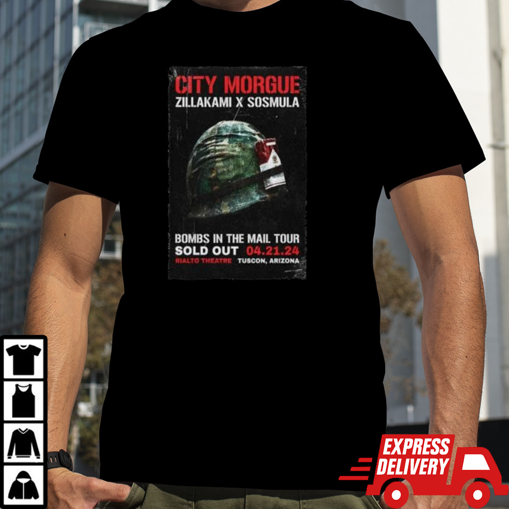 City Morgue April 21 2024 Tucson AZ Poster Shirt