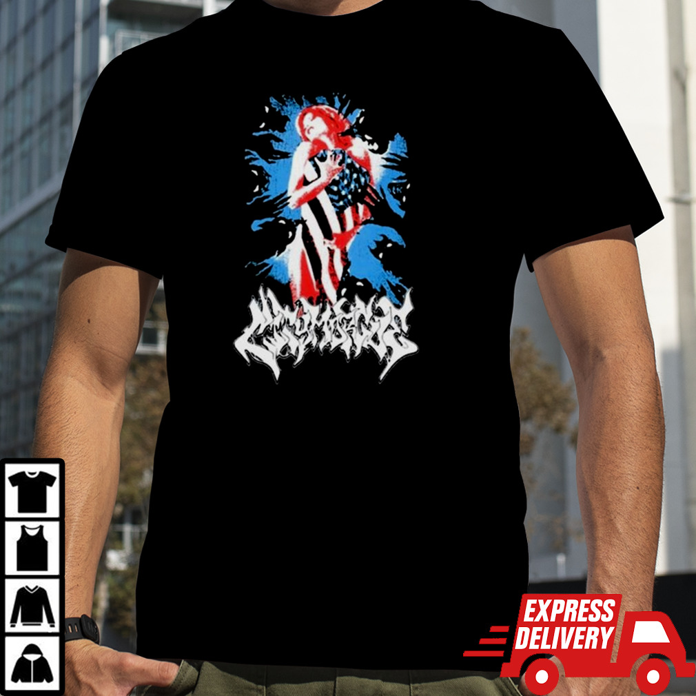 City Morgue My Bloody America Flag Shirt