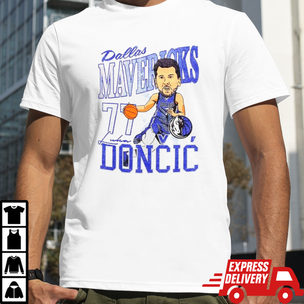 Dallas Mavericks Luka Doncic Caricature shirt