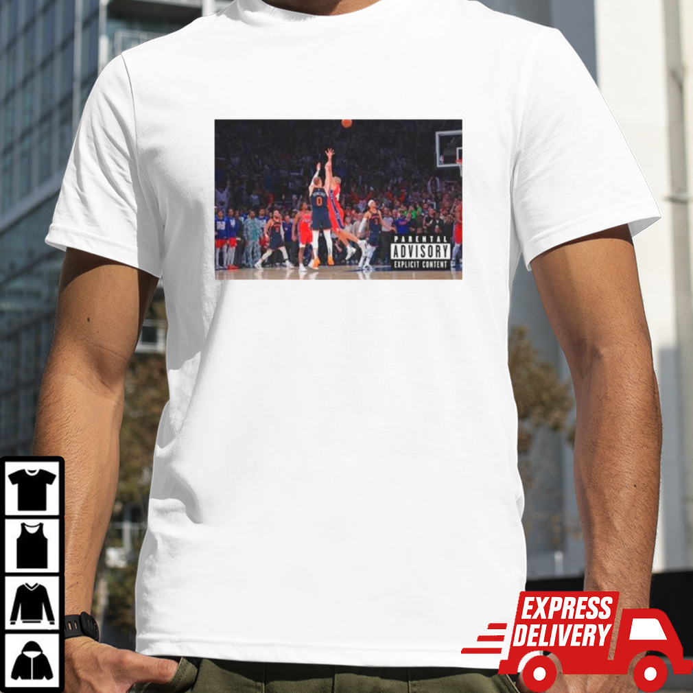 Donte Divincenzo Parental Advisory shirt