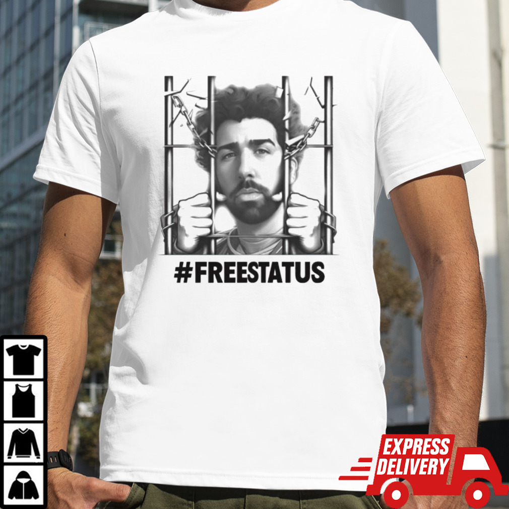 Free Status hashtag shirt