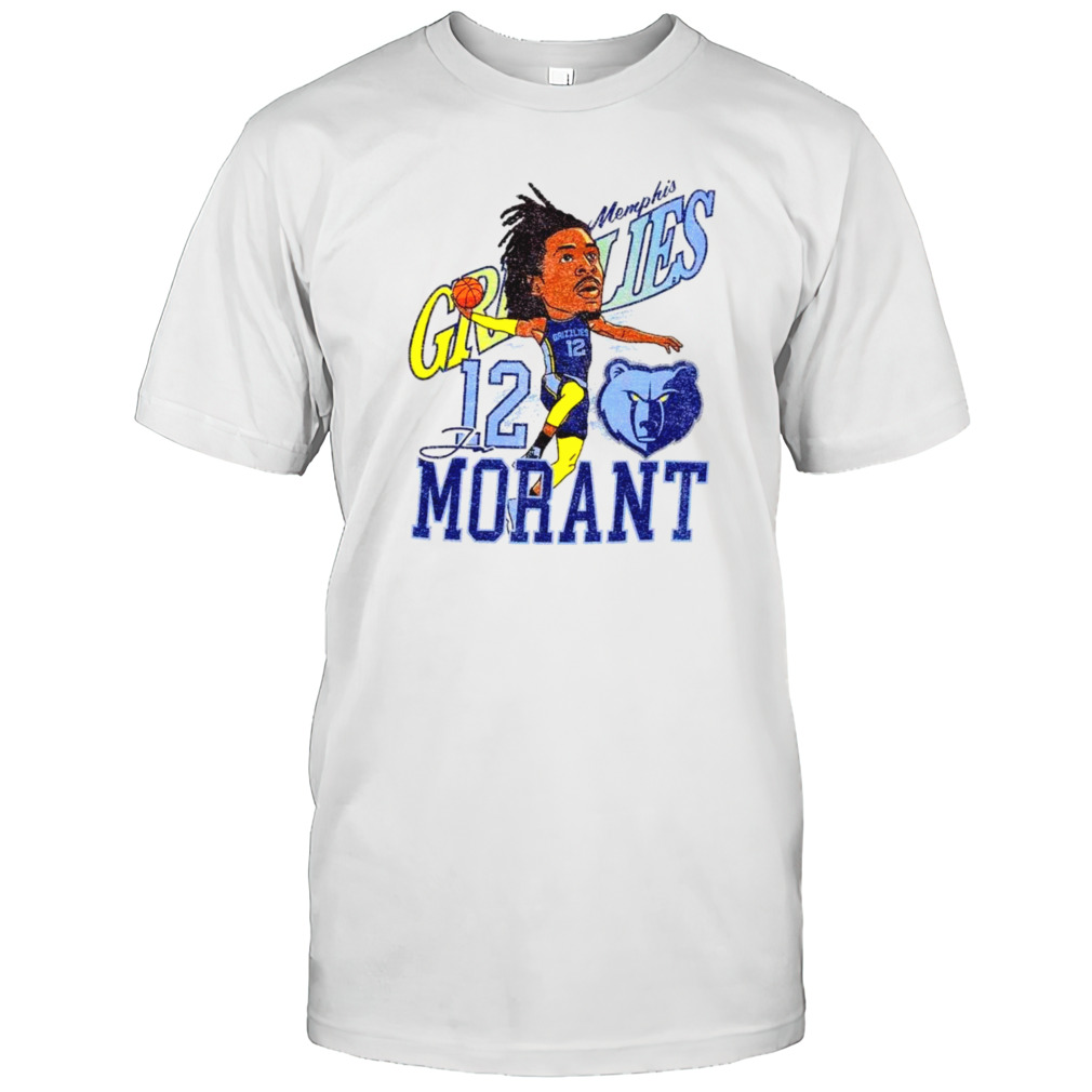 Memphis Grizzlies Ja Morant Caricature shirts