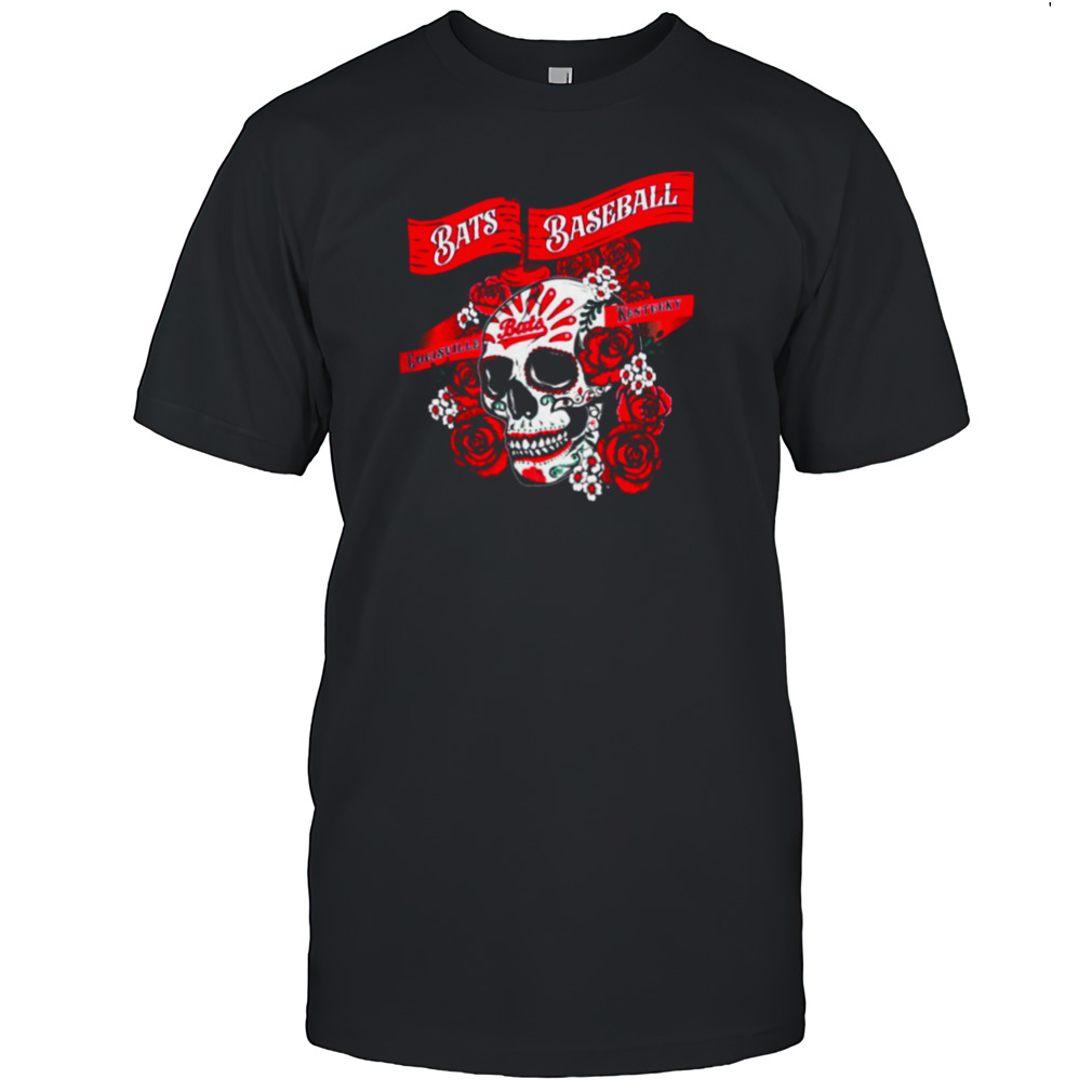 MiLB Store Louisville Bats Murcielagos Skull T Shirts