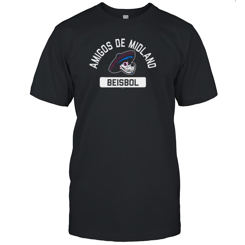 Midland Rockhounds Amigos De Midland Beisbol T-shirt