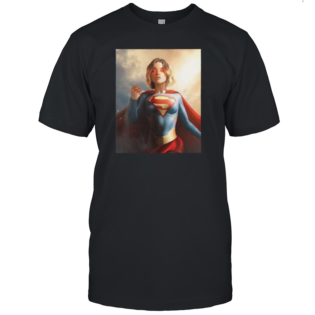 Milly Alcock aka Super Girl DCU By Mizuriau T-Shirts