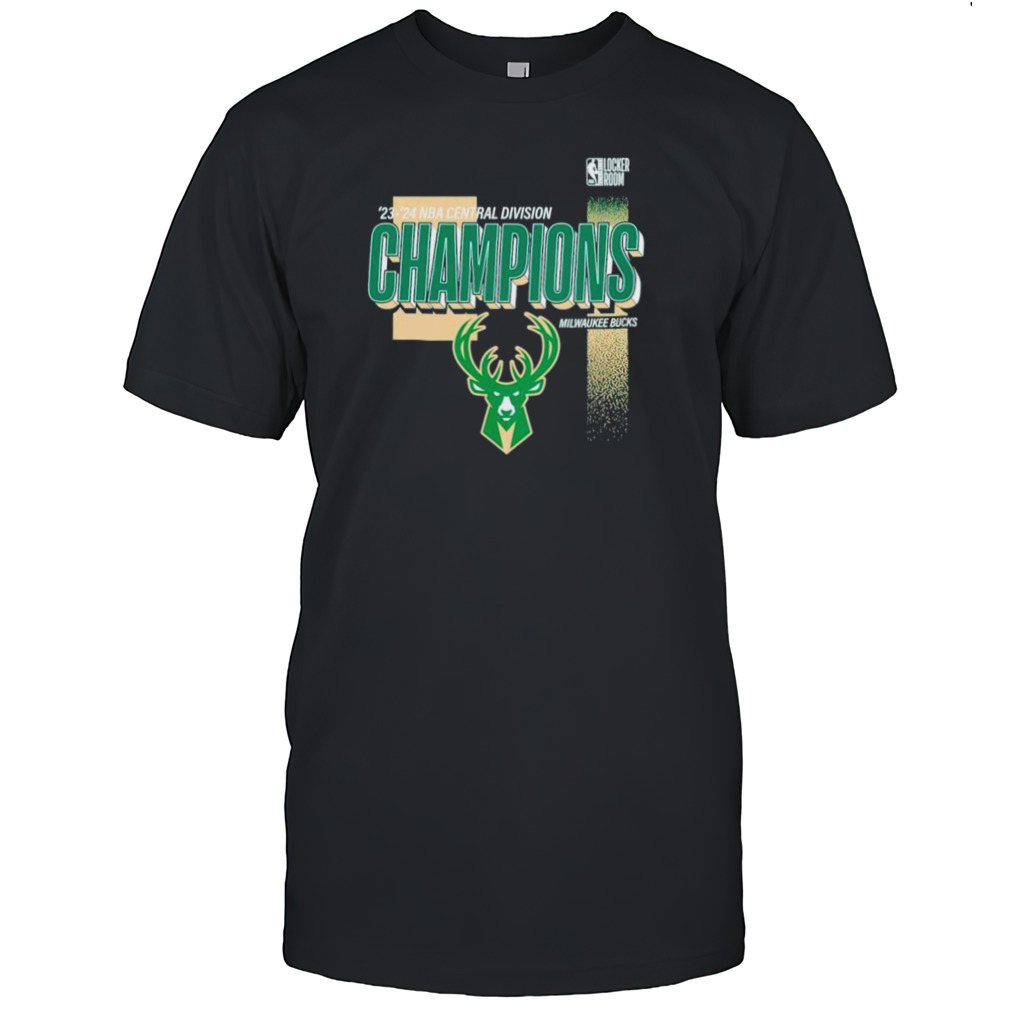 Milwaukee Bucks 2024 Central Division Champions Locker Room shirt