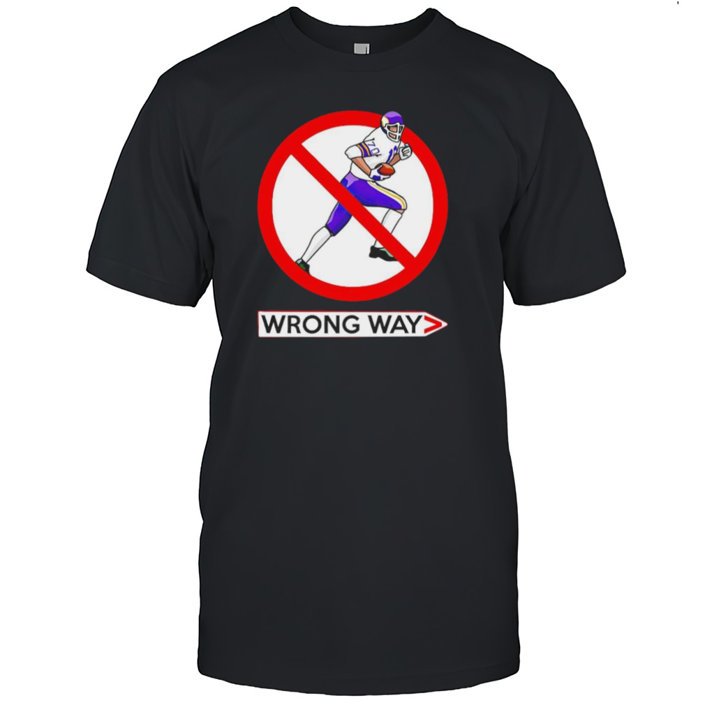 Minnesota Vikings Jim Marshall wrong way shirts