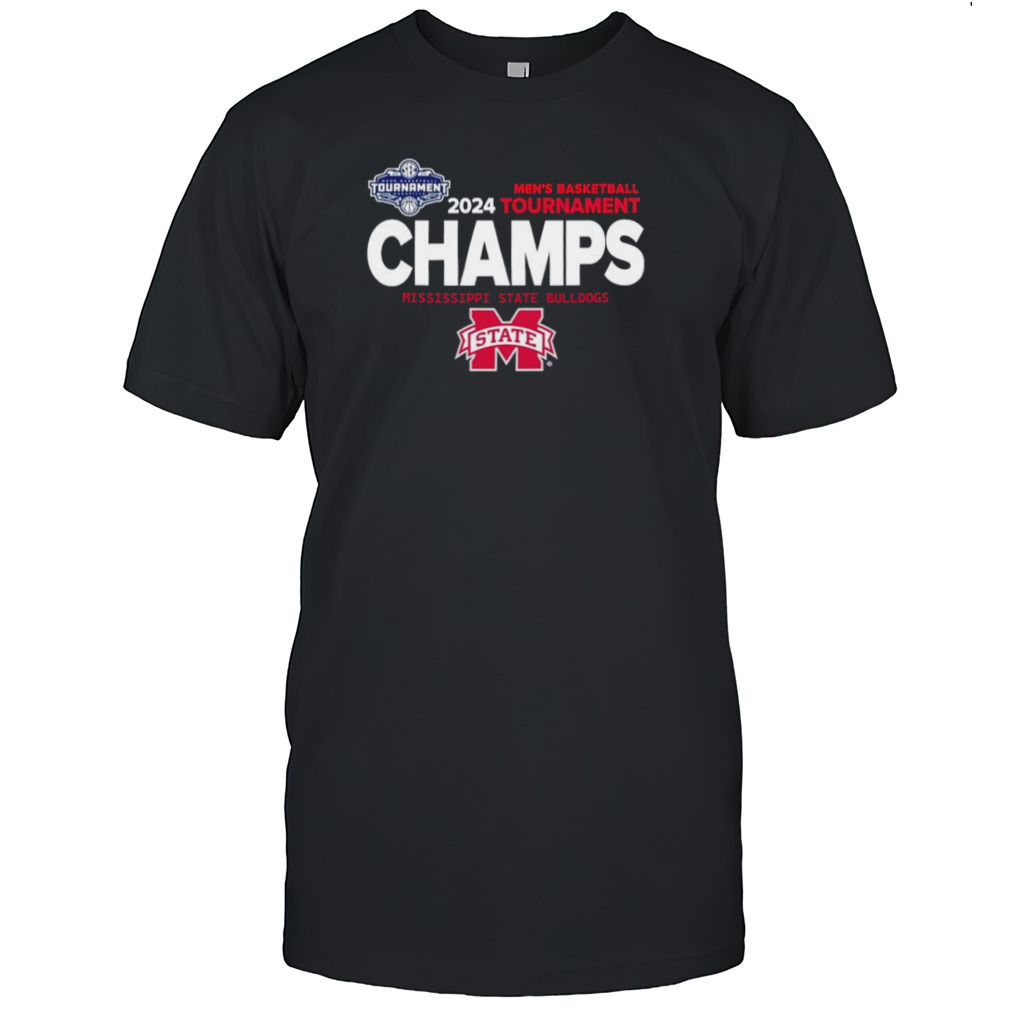 Mississippi State Bulldogs 2024 men’s basketball tournament Champs shirt