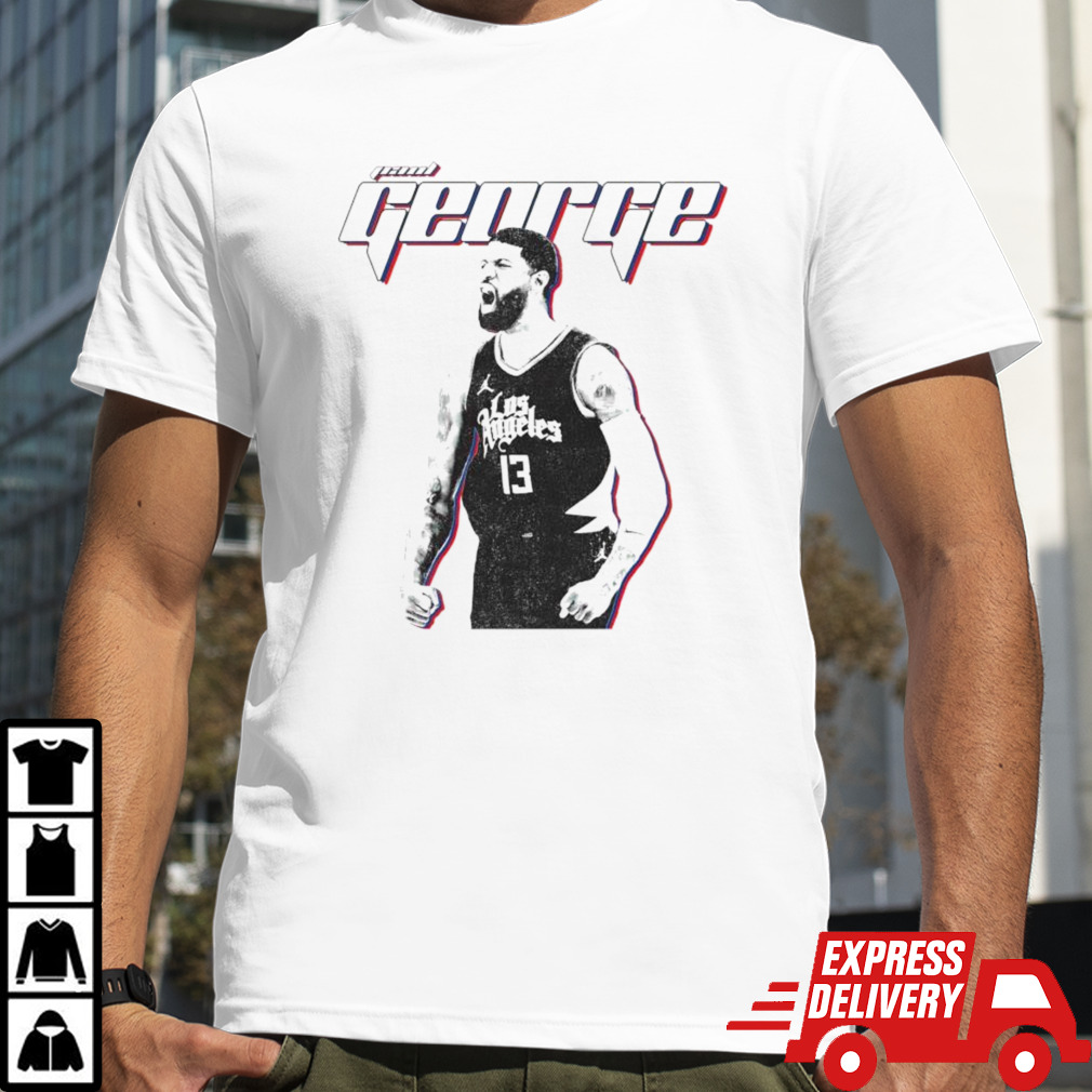 Vintage Paul George Los Angeles Clippers shirt