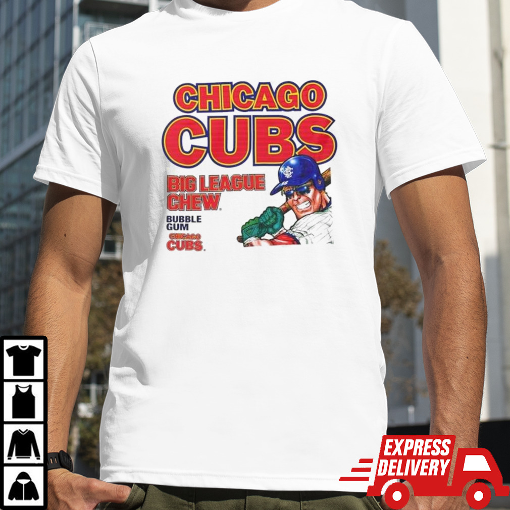 Chicago Cubs Big League Chew Bubble Gum Shirt