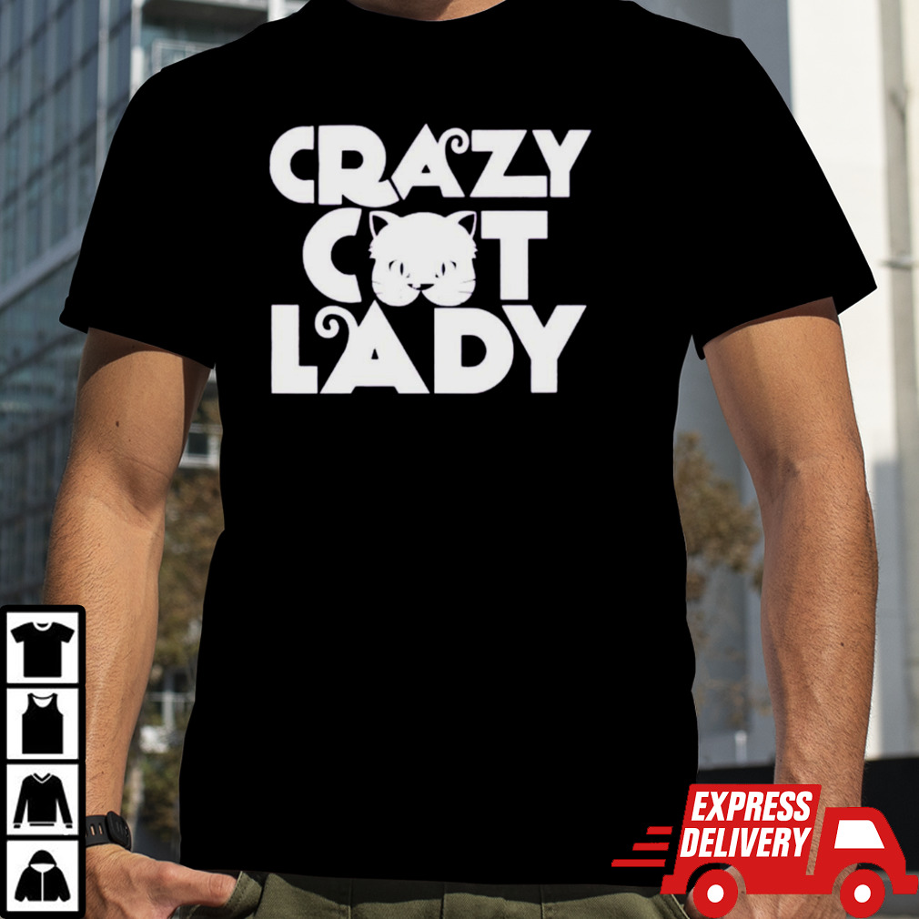 Crazy cat lady shirt