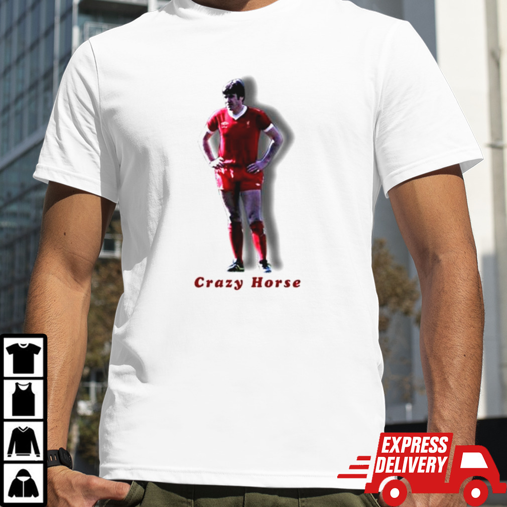 Emlyn Hughes Liverpool crazy horse shirt