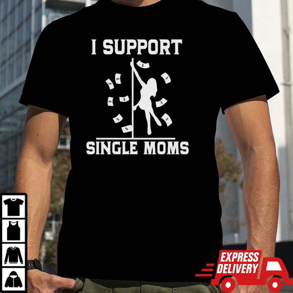 I support single moms shirt