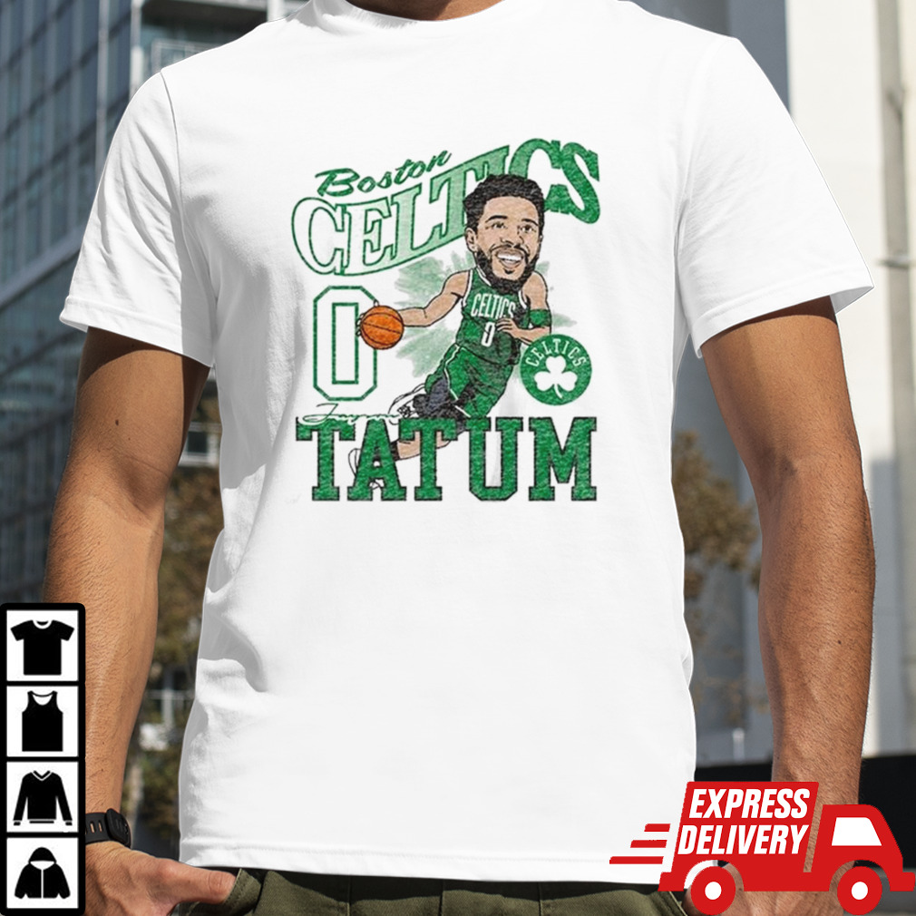 Jayson Tatum Boston Celtics Caricature Player Shirt