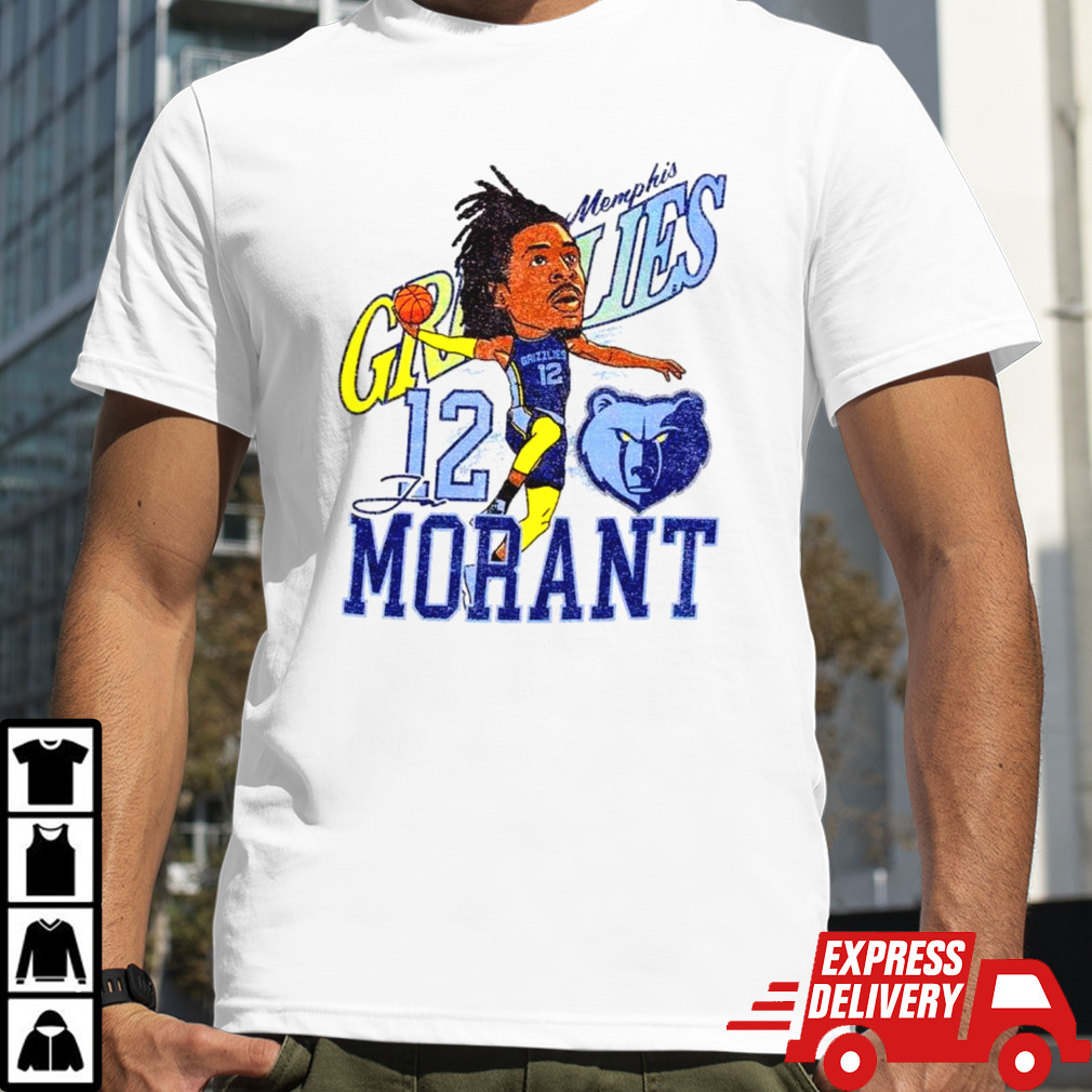 Memphis Grizzlies Ja Morant Caricature shirt