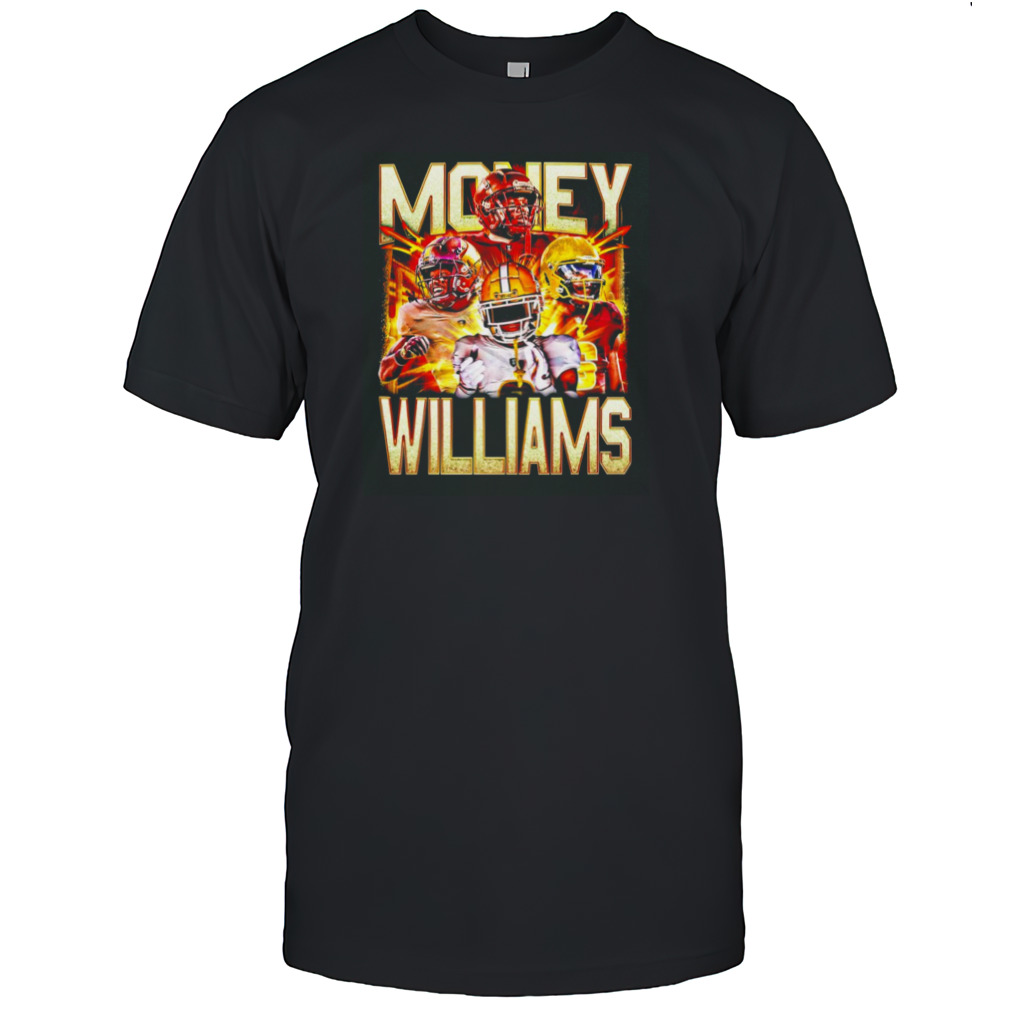 Money Williams Montana Grizzlies football graphics shirt