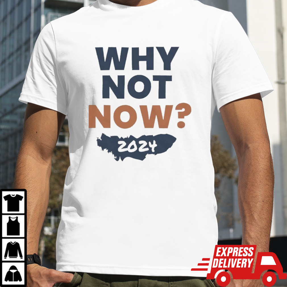 New York Knicks why not now 2024 shirt