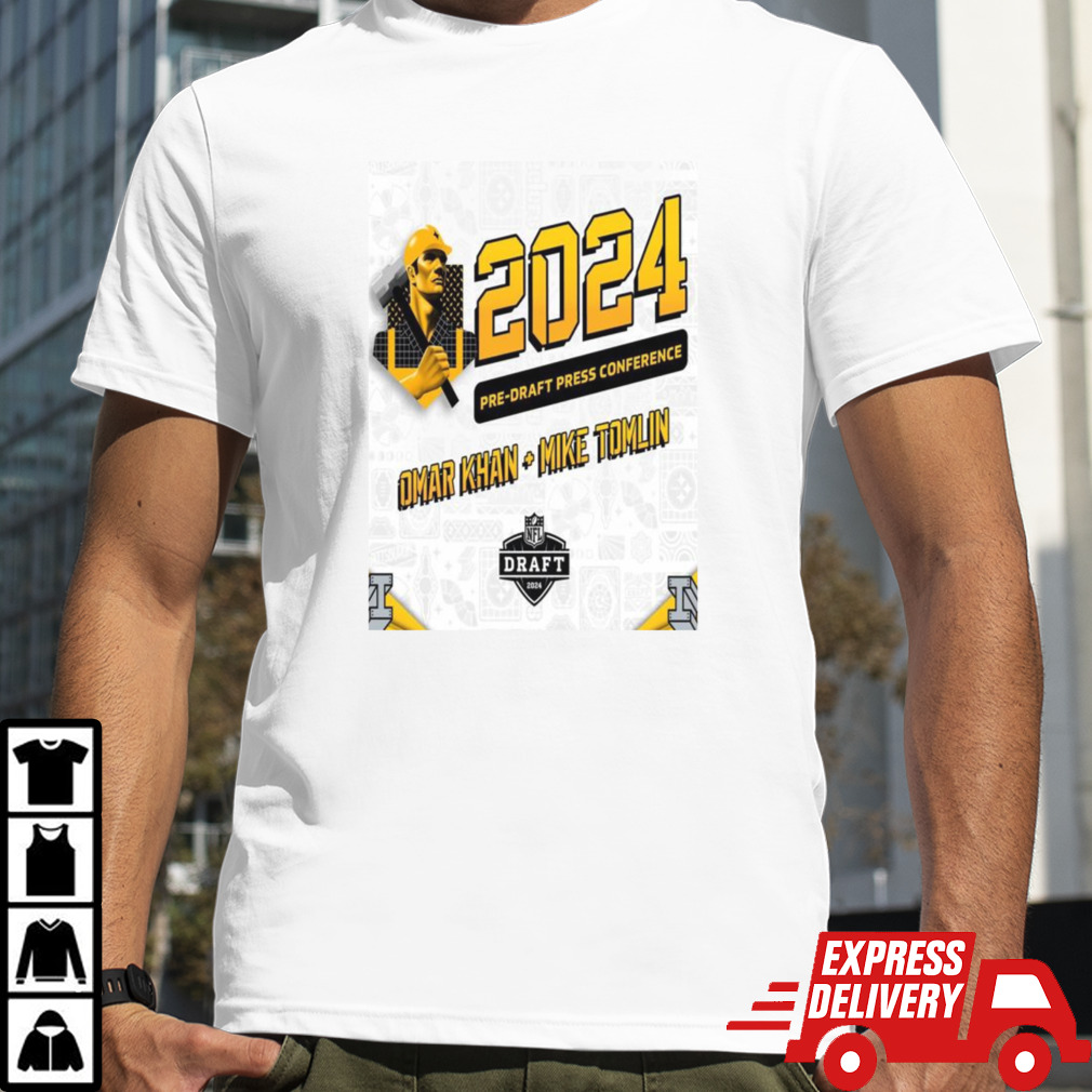 Pittsburgh Steelers 2024 Pre-draft Press Conference T-shirt