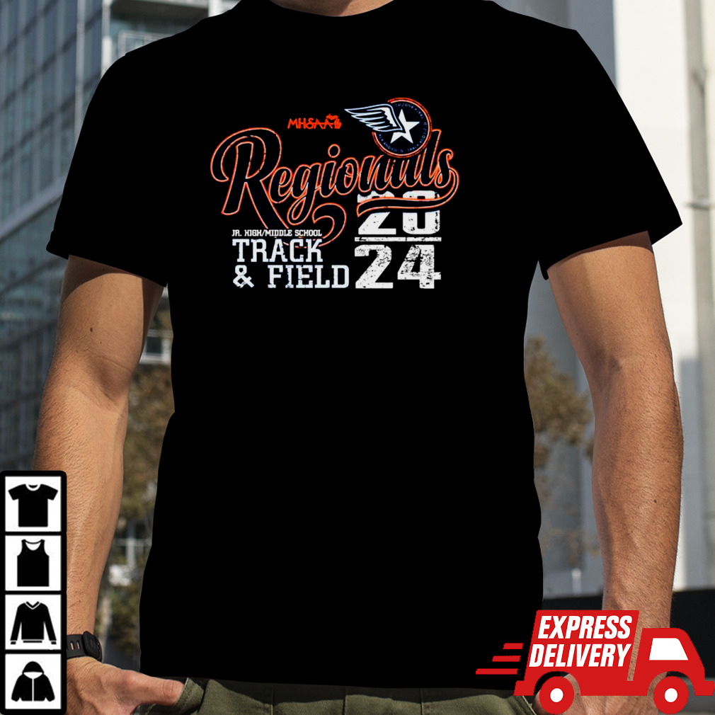 2024 MHSAA Track & Field Junior High Middle School Regionals shirt