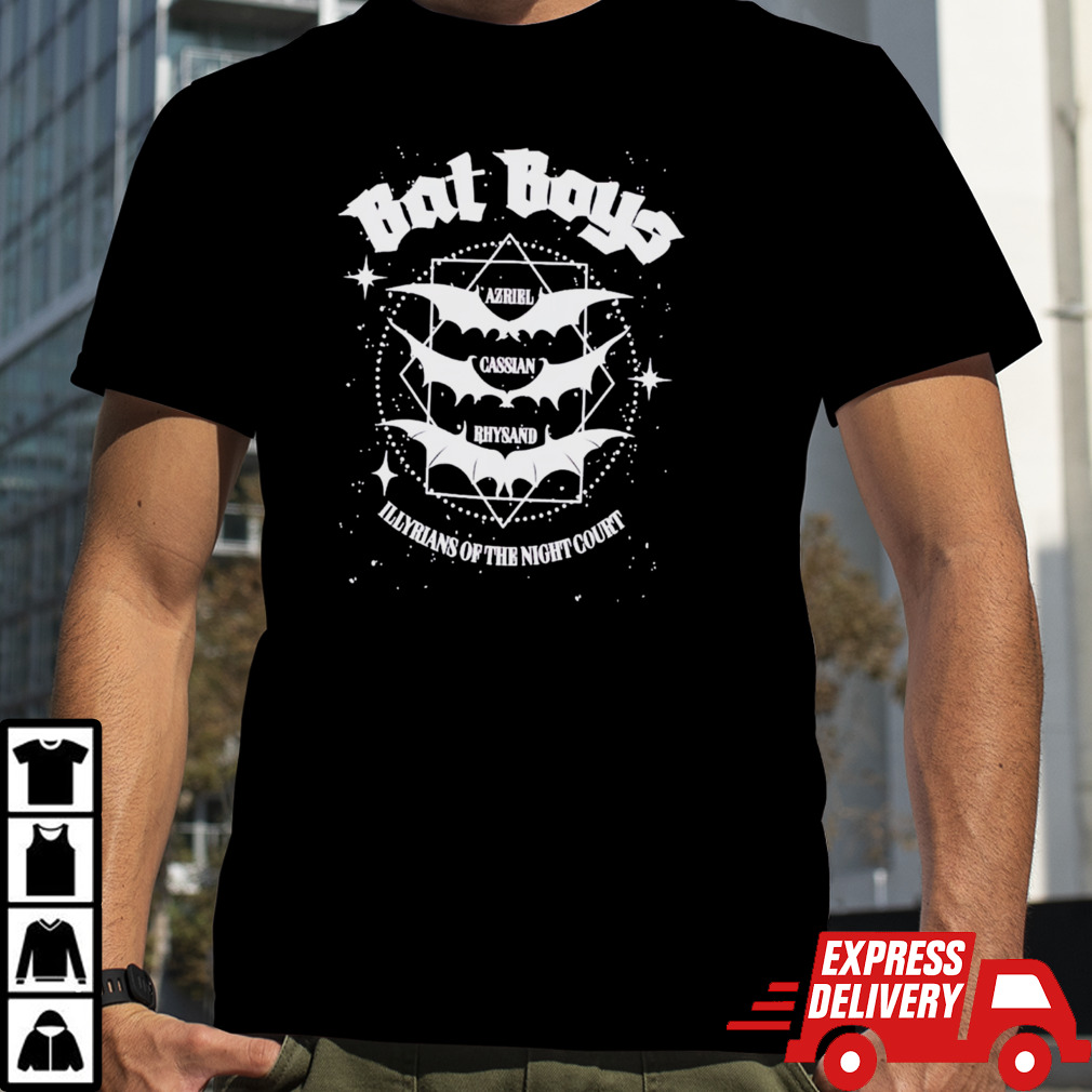 A court of thorns and roses bat boys names shirt