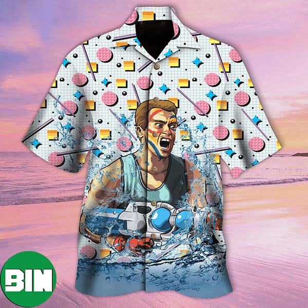 Arnold Schwarzenegger Aloha Funny Hawaiian Shirt