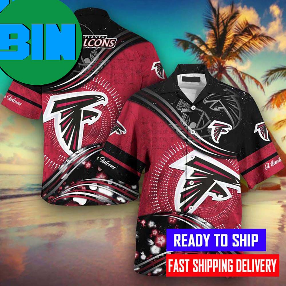 Atlanta Falcons Logo NFL Summer Hawaiian Shirt