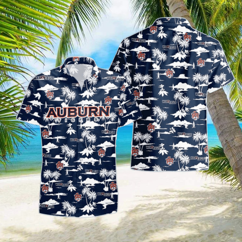 Auburn Tigers Hawaiian Shirt Trending Summer Aloha Shirt For Fan