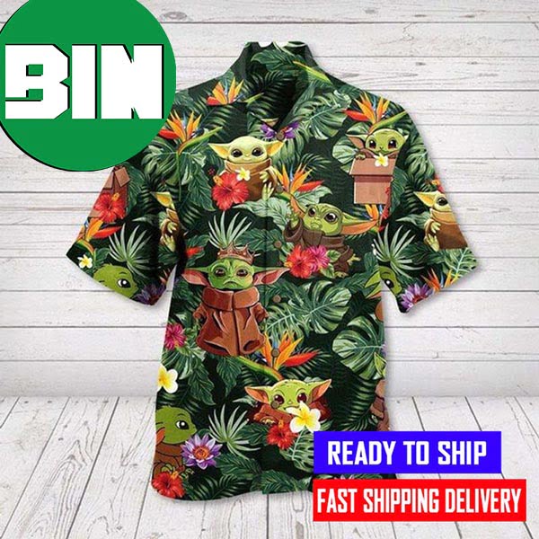 Baby Yoda Hawaii Shirt