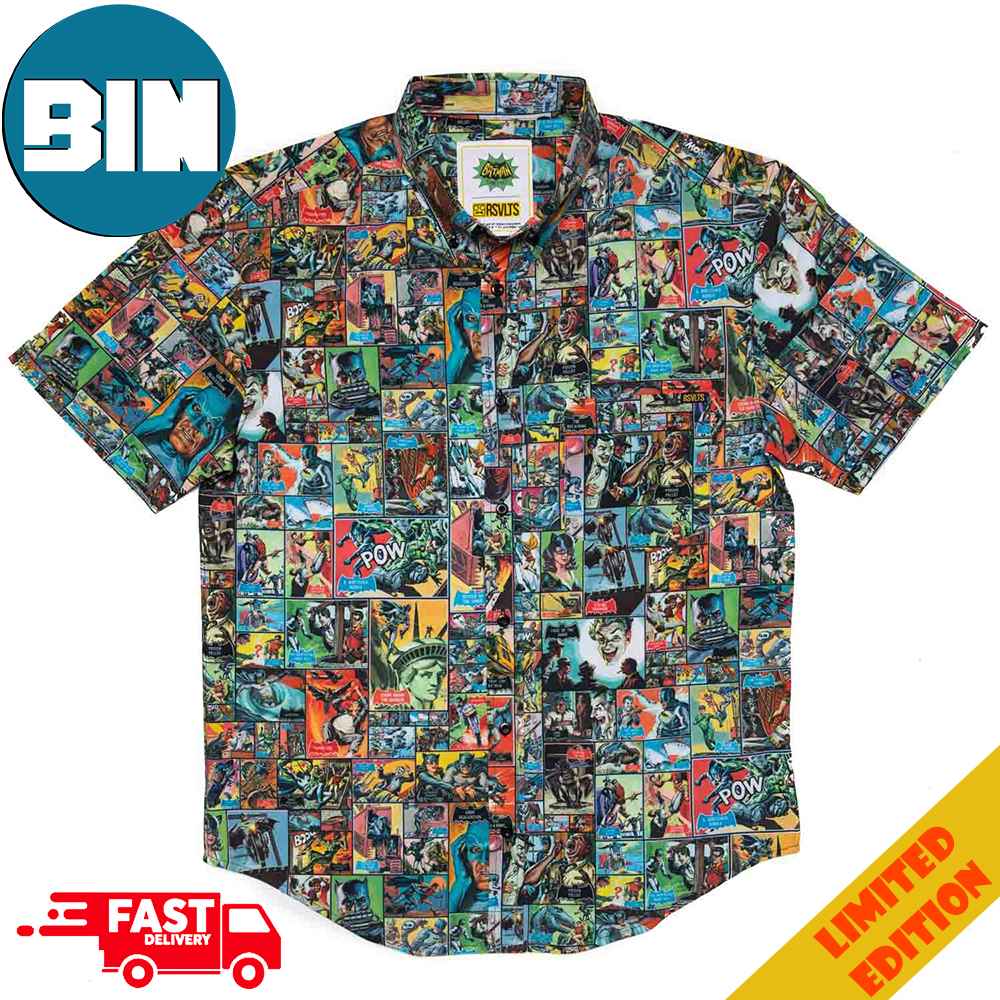 Batman Pow Boom Zing RSVLTS Summer Hawaiian Shirt