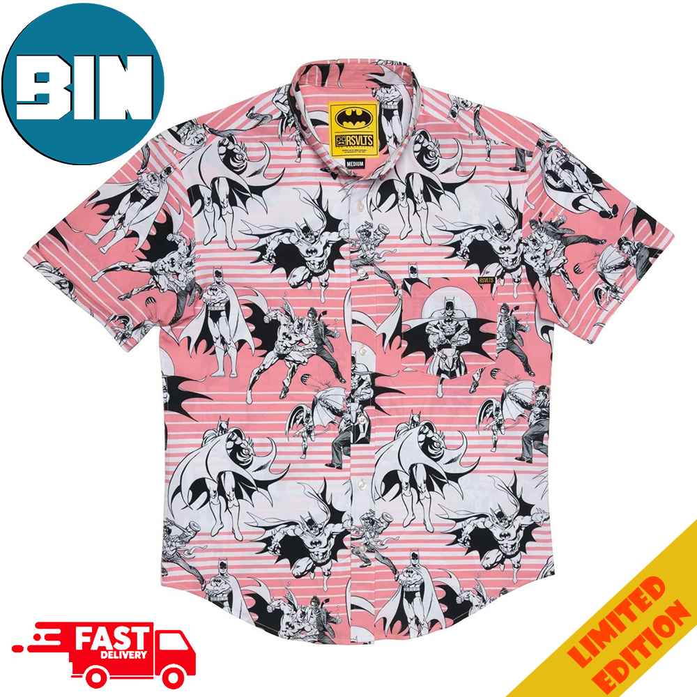 Batman Sundown On Gotham City RSVLTS Summer Hawaiian Shirt