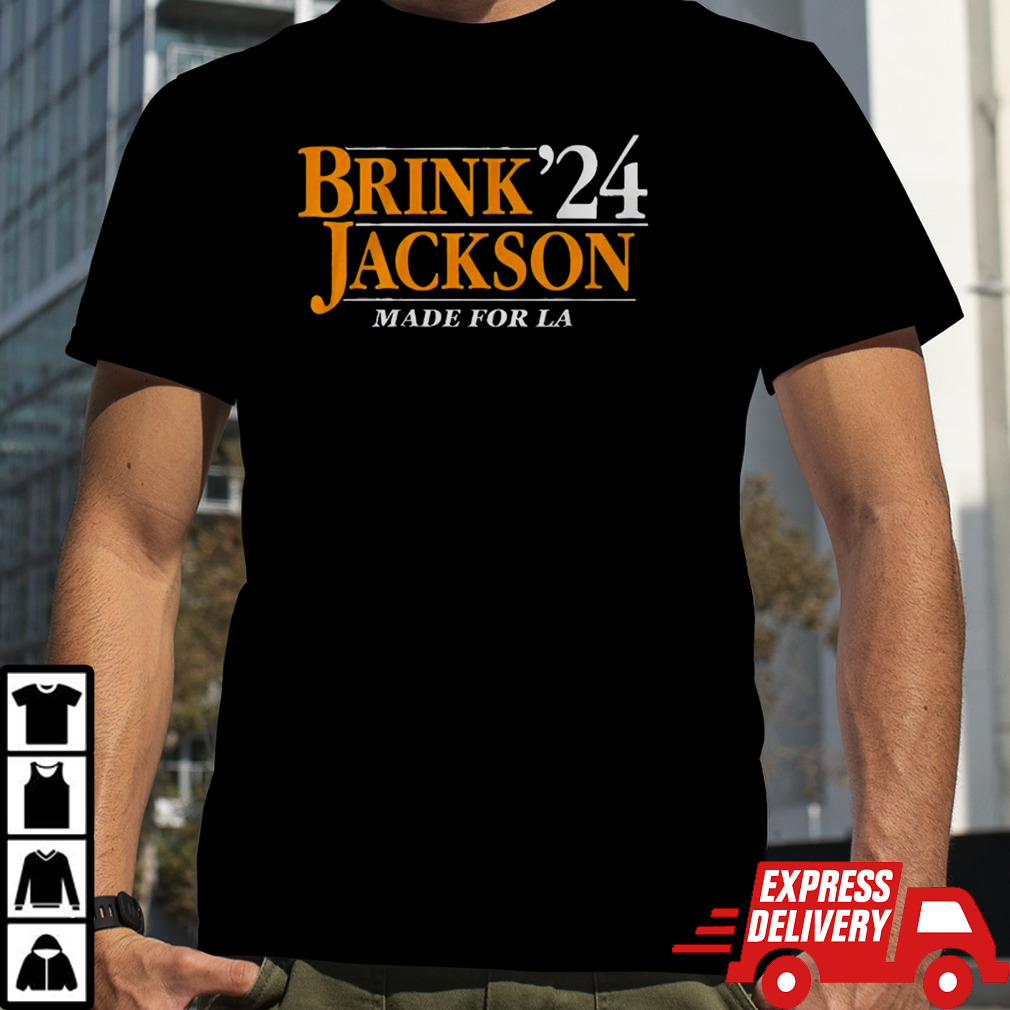 Brink-Jackson ’24 made for LA shirt