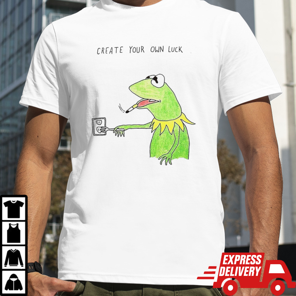 Frog create your own luck shirt